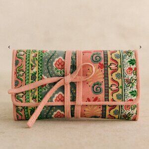 SEZANE Flat Jewelry Pouch Candeur Print